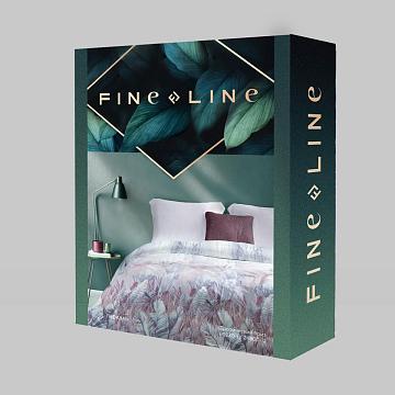 КПБ перкаль Fine Line рис.60230-1/24900-12 Тропический бриз new